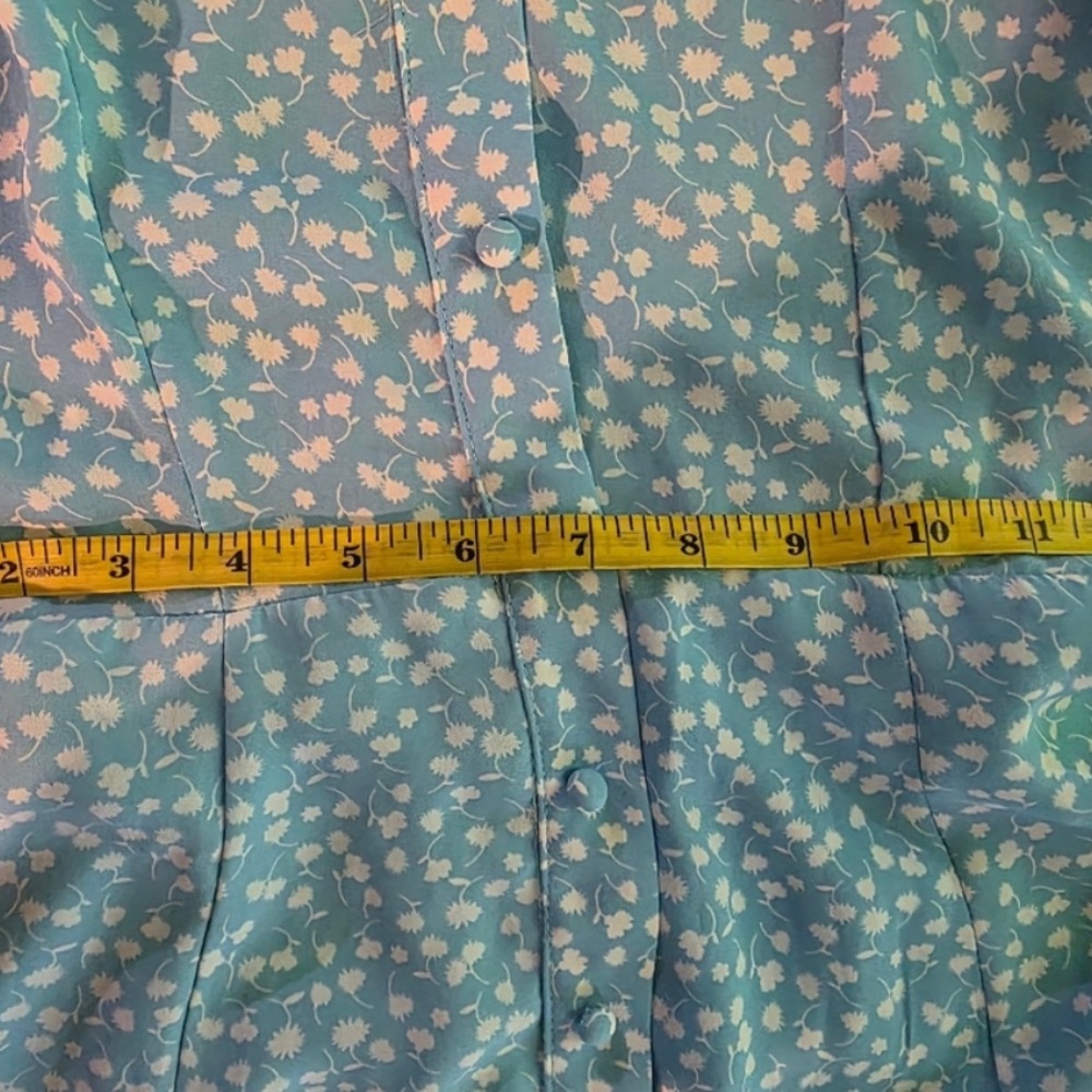 Sienna Sky Light Blue Floral Mini Dress - Picture 13 of 13